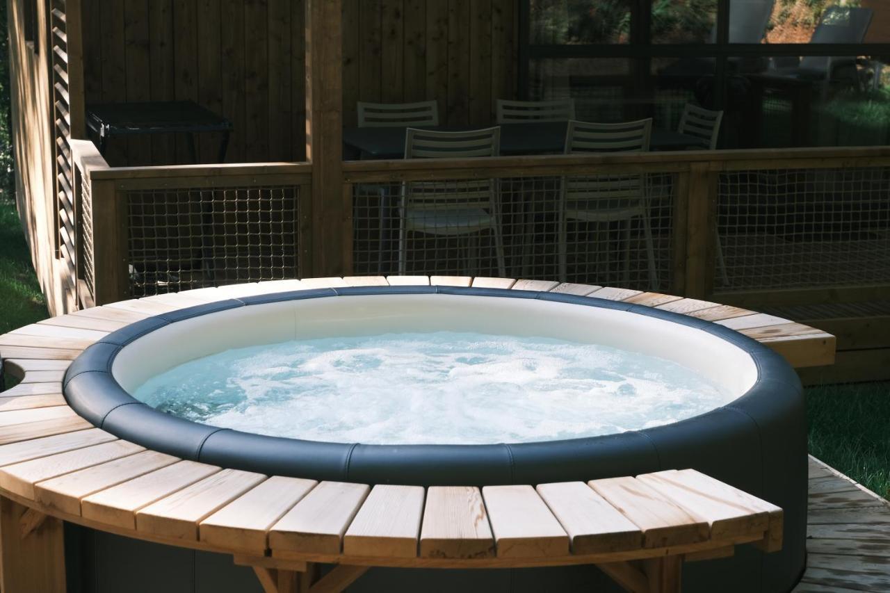 Lodge Avec Spa Privatif - Foret Et Lac Liginiac Exterior foto