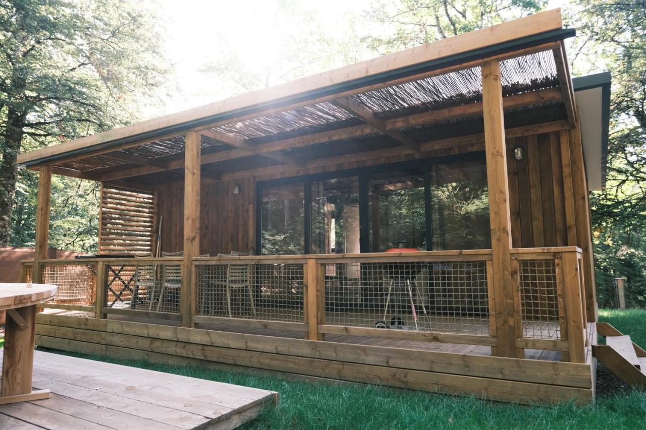 Lodge Avec Spa Privatif - Foret Et Lac Liginiac Exterior foto